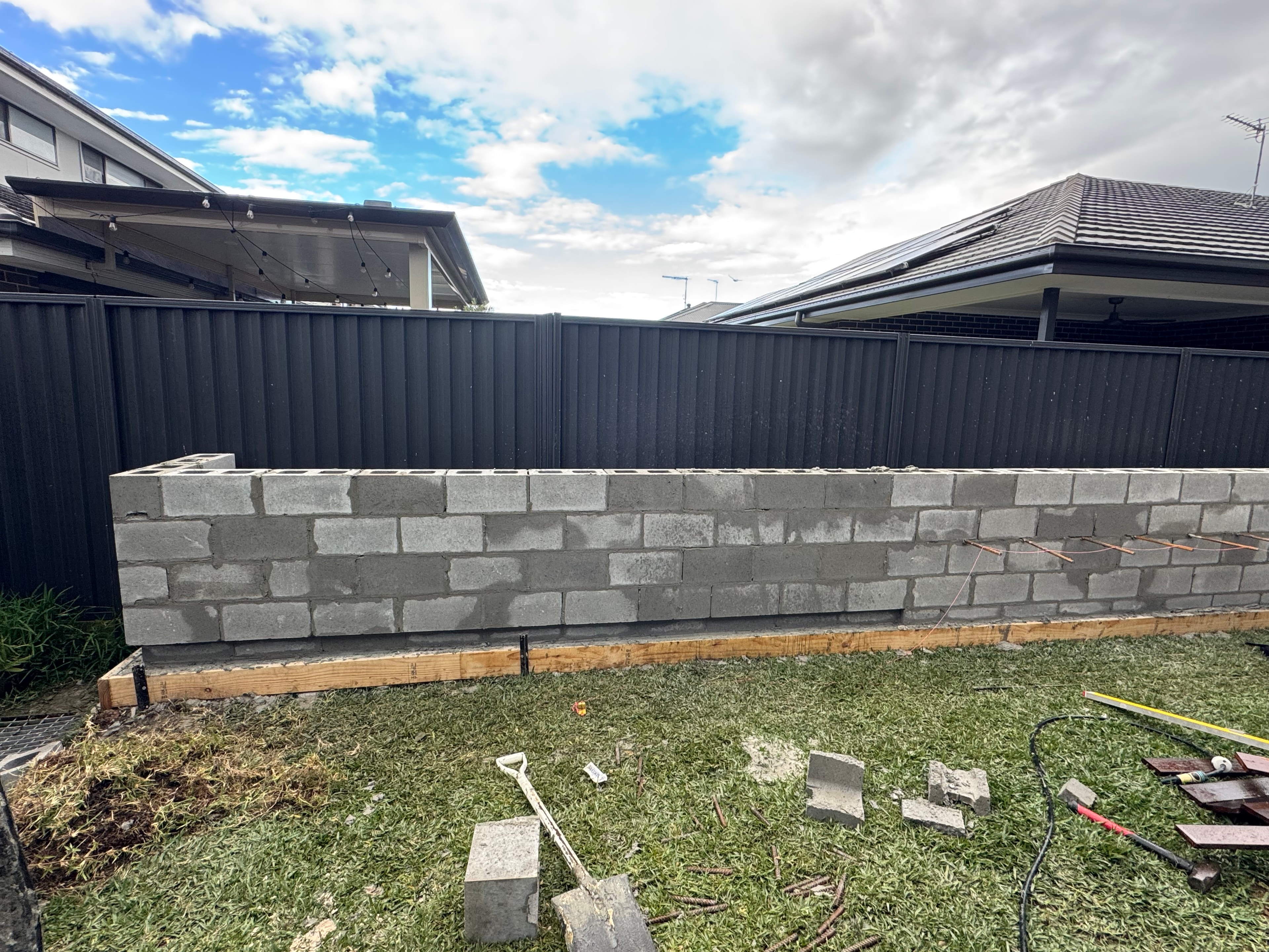 Retaining Wall Construction