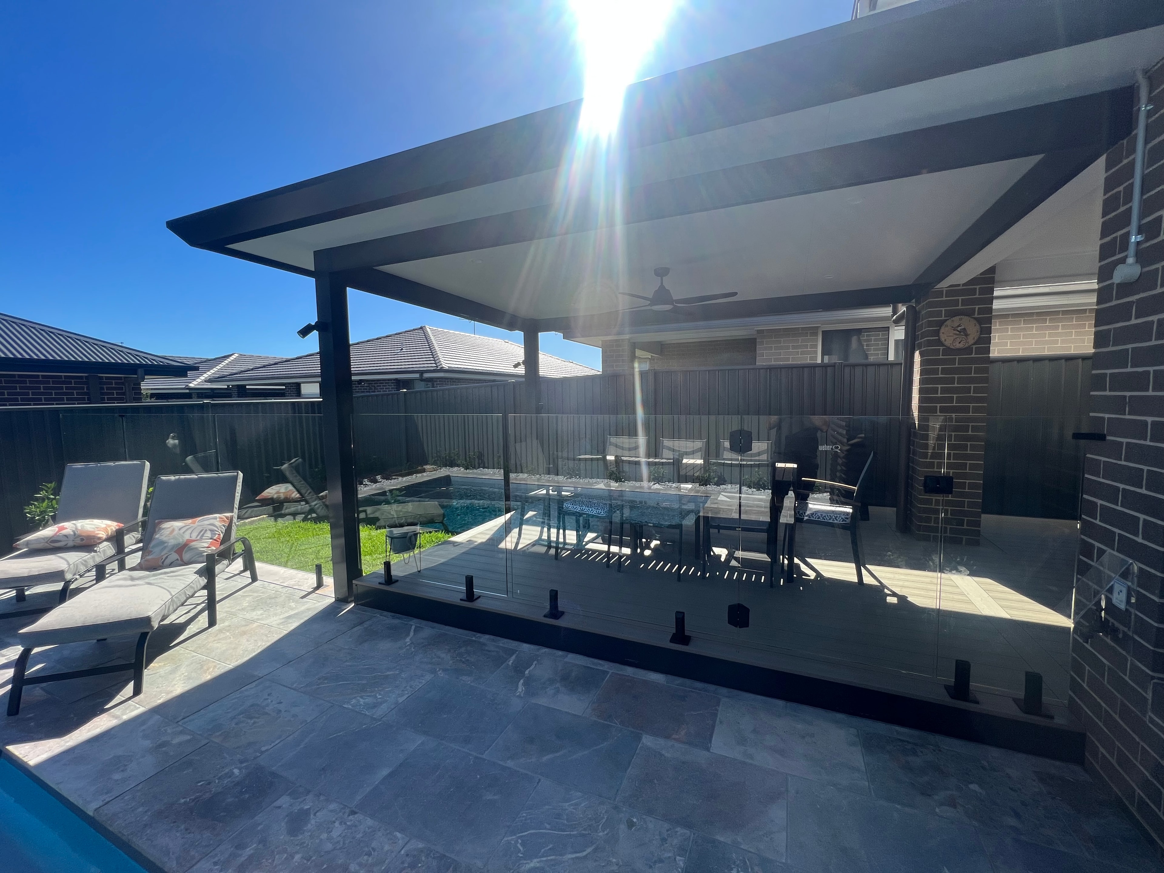 Completed AMS Topography landscaping project